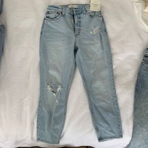 Abercrombie the Mom high-rise curve love jeans